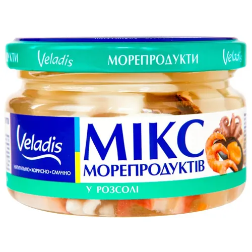 Морський коктейль Veladis в розсолі 200г
