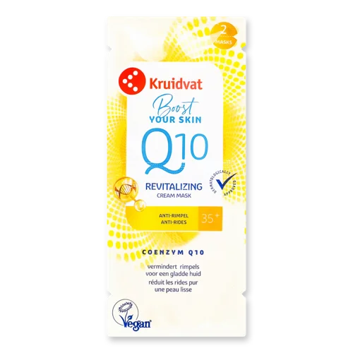 Маска для Обличчя Revital Q10 Kruidvat, Вищий Ґатунок, 2шт