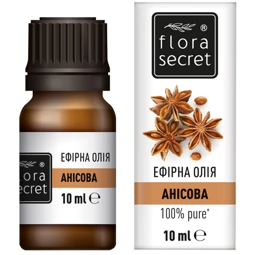 Олія ефірна Flora Secret анісова 10мл