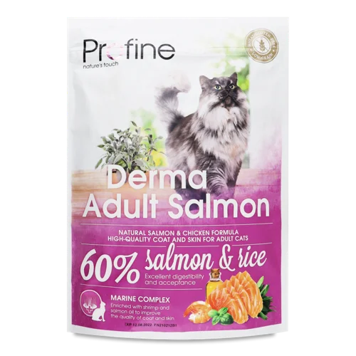 Корм сухий для котів Salmon Adult Derma Profine, д/п, 300г