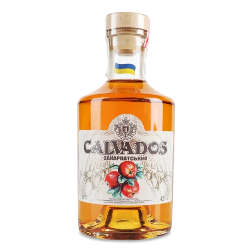Бренді Витриманий Плодовий Calvados, 42% в/ґ, 0.7л