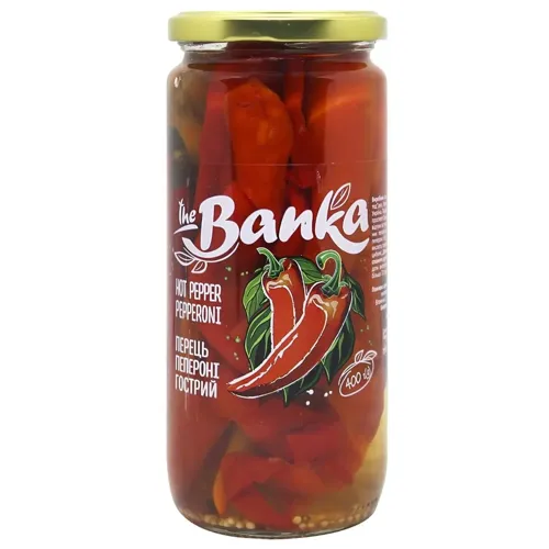 Перець The Banka Пепероні гострий 400г