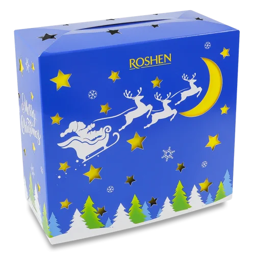 Подарунковий Набір Різдвяне Небо Roshen, Картонна Упаковка, 509г