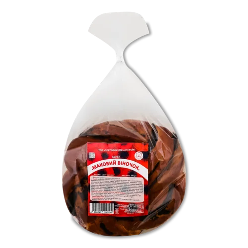 Здоба Маковий Віночок Агафон В/ґ 350г