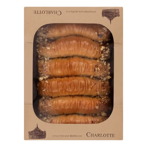 Солодощі східні борошняні Пахлава горіхова Charlotte к/у 300г