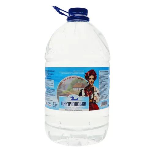 Вода мінеральна лікувальна негазована Царичанська 6л