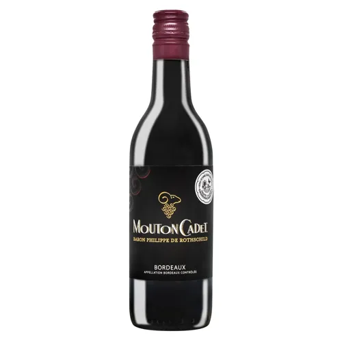 Вино Baron Philippe de Rothschild Mouton Cadet AOC Bordeaux Rouge червоне сухе 13,5% 0,187л