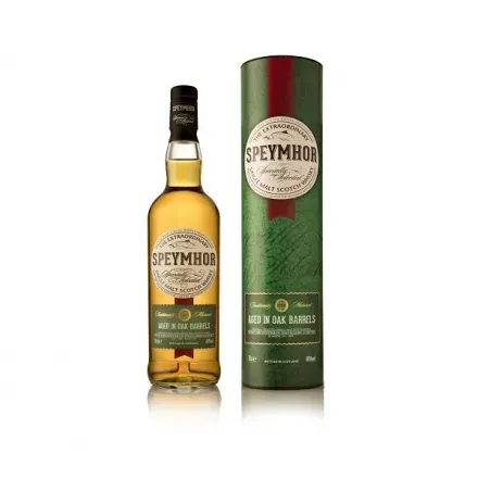 Віскі 0,7л SPEYMHOR шотландський односолодовий 40% об скляна пляшка у тубусі