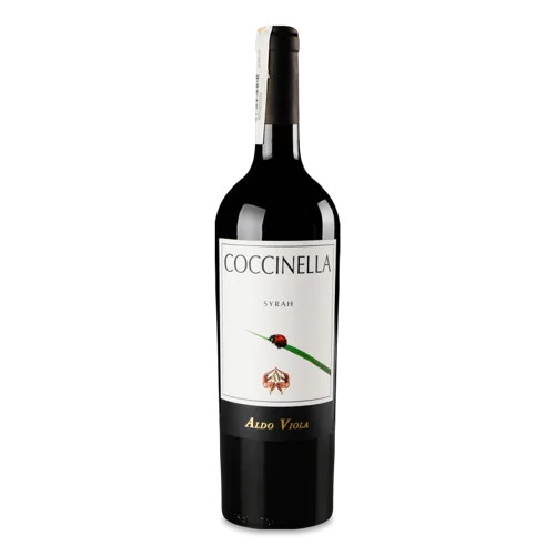 Вино Червоне Сухе Coccinella Syrah Aldo Viola, 0.75л, 13%