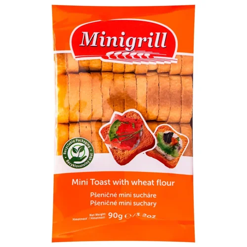 Тости Minigrill пшеничні 90г