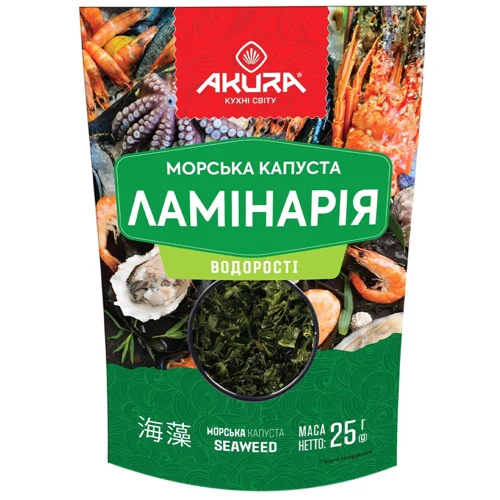 Капуста морська Akura сушена 25г