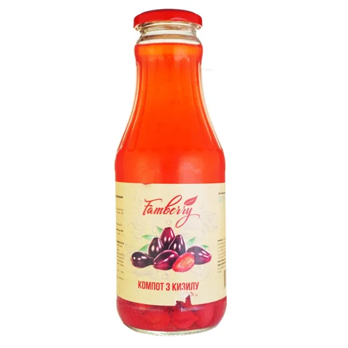 Компот Famberry з кизилу 1л
