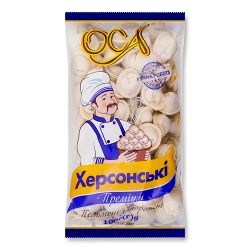 Пельмені Херсонські Преміум Оса Морозиво, м/у, 1 кг