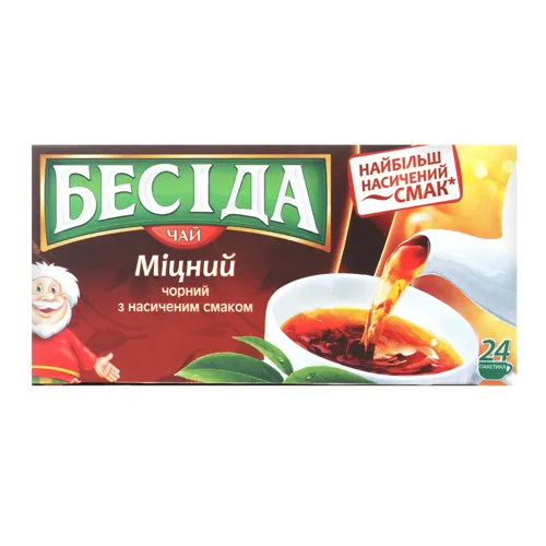 Чай чорний байховий Міцний Бесіда
