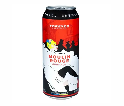Пиво Volynski Browar Forever Moulin Rouge напівтемне нефільтроване 4,5% 0,5л