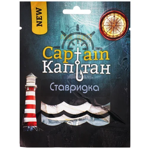 Ставридка Капітан солона сушена 18г