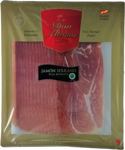 Хамон Серрано сиров'ялений 300г 11 місяців ТМ Don Alonso