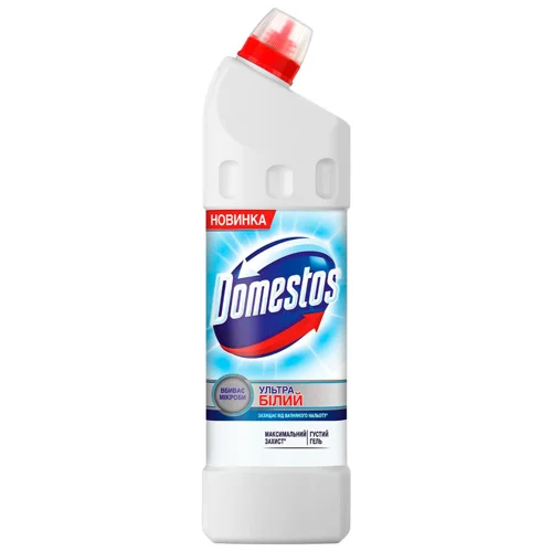 Засіб чистячий Domestos Ультра білий для унітазу 1л