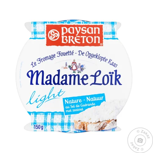 Сир Paysan Breton Madame Loik натуральний легкий збитий 45% 150г