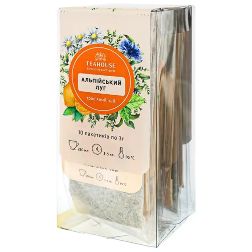 Чай трав'яний Teahouse Альпійський луг 3г*10шт