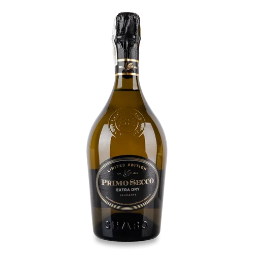Ігристе Вино Вищого Ґатунку Біле Екстрасухе Shabo Primo Secco, 0.75л, 12%