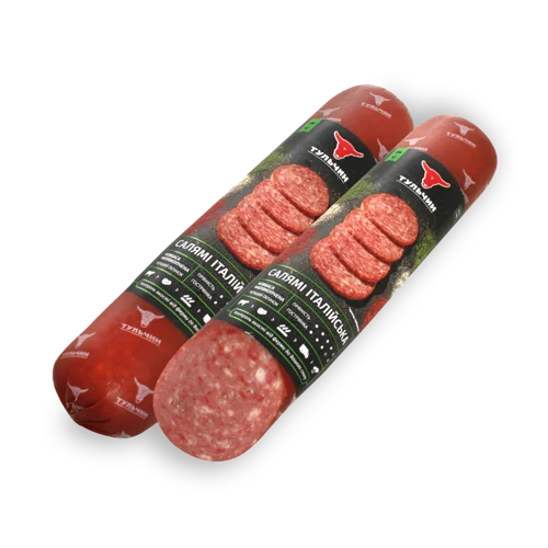 Ковбаса Салямі Італійська Напівкопчена, н/к, 1с, т/у