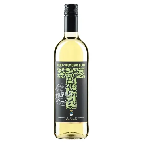 Вино Marques de la Concordia Tapas Viura-Sauvignon Blanc біле сухе 12% 0,75л