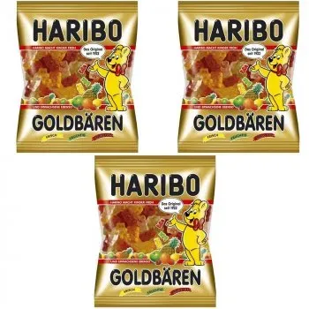 Жувальні цукерки HARIBO Золоті ведмеді 360г *3 шт (1080г)
