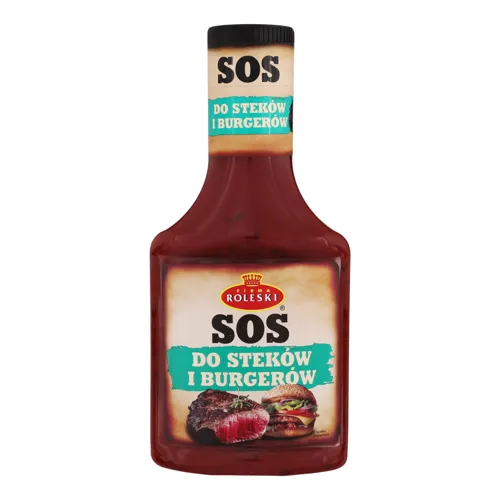 Соус до стейків та бургерів Томатний Roleski п/пл 370г