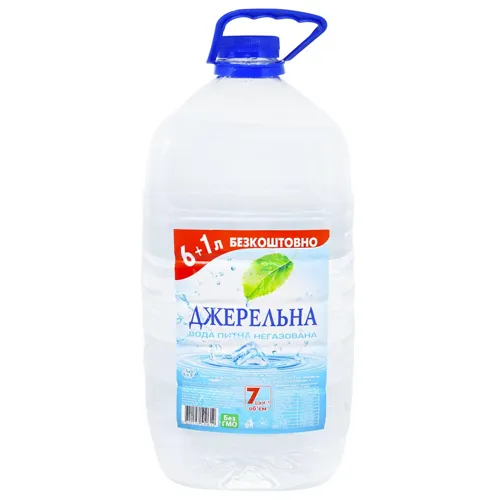 Вода Джерельна питна негазована 6л