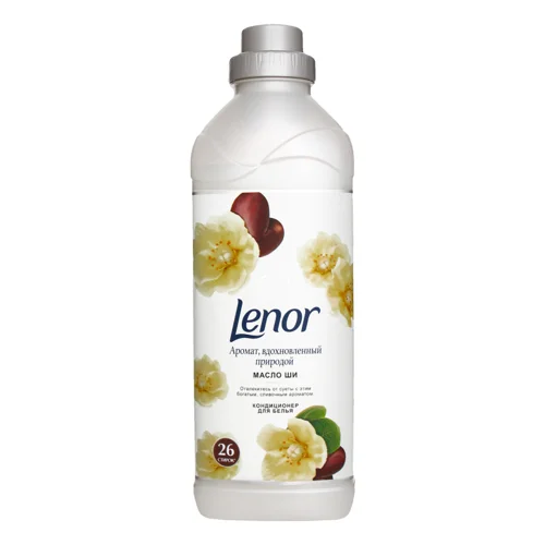 Кондиціонер Для Білизни Концентрований Масло Ши Lenor, Пластикова Пляшка, 910мл
