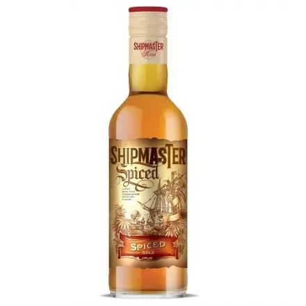 Алкогольний напій з ромом Shipmaster Spiced 35% об'єм 0,5л