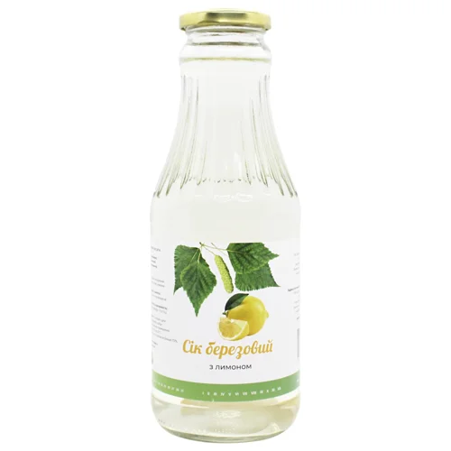 Сік березовий з лимоном 1л