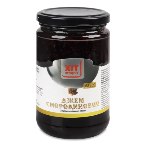 Джем Смородиновий Стерилізований, С/Б 385г