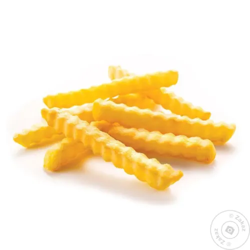 Картопля фрі Сніжне Сяйво хвиляста свіжоморожена