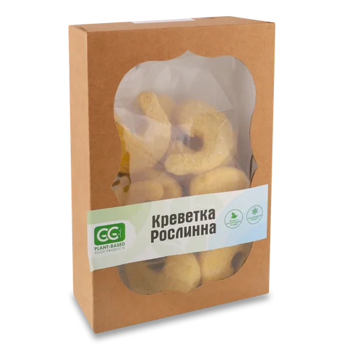 Креветка Рослинна Заморожена Вищого Ґатунку, к/у 0.25 кг