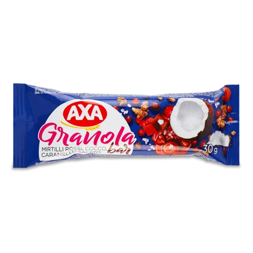 Батончик Журавлина Кокос Смак Солоної Карамелі Granola Axa, м/у 30г
