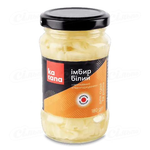 Імбир Katana маринований білий 180г