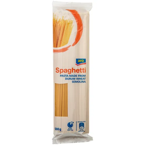 Макарони Aro Spaghetti з твердих сортів пшениці 500г