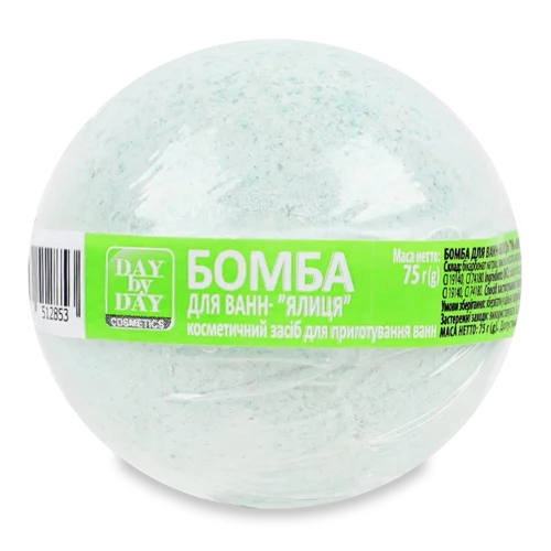 Бомба для Ванн Ялиця Cosmetics Day by Day, 75г