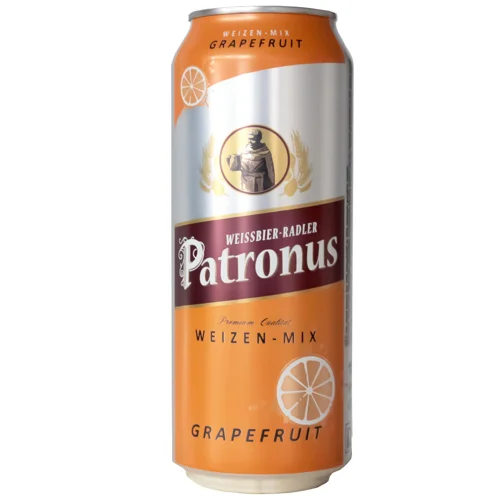 Пиво Patronus Hefeweizen Grapefruit світле нефільтроване 2,5% 0,5л