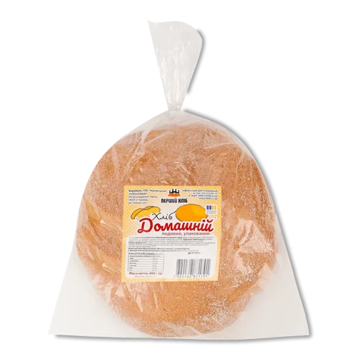 Хліб Подовий Домашній Перший Хліб М/у 600г