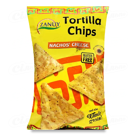 Чіпси кукурудзяні Zanuy зі смаком сиру, 200г