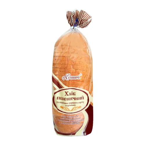 Батон нарізний Пшеничний Кулиничі м/у 650г