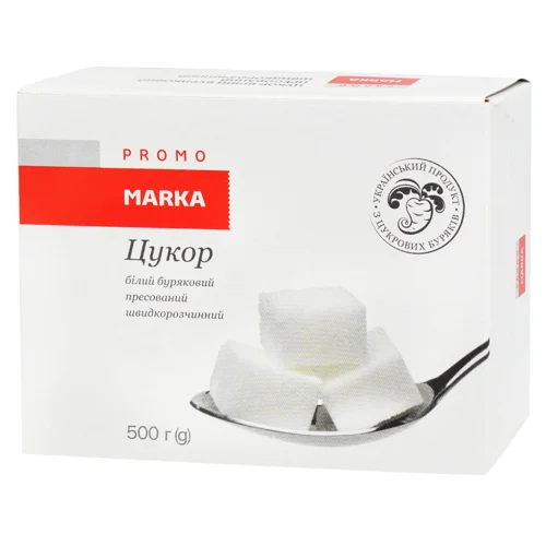 Цукор Marka Promo пресований швидкорозчинний 500г