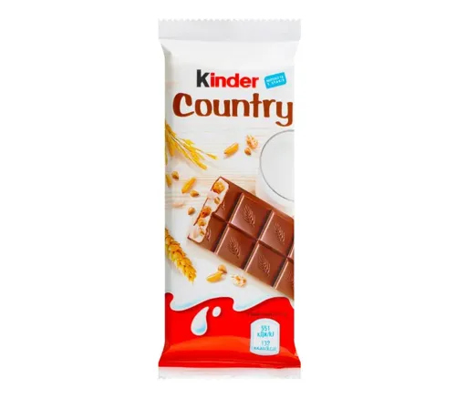 Шоколад молочний з молочно-злаковою начинкою Country Kinder 23.5г