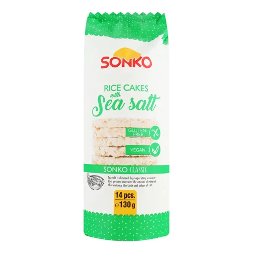 Галети рисові з морською сіллю Sonko м/у 130г