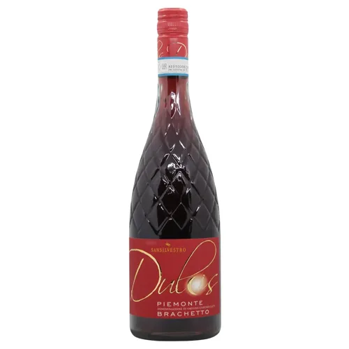 Вино Sansilvestro Brachetto Piemonte DOC Dulcis червоне солодке 0.75л