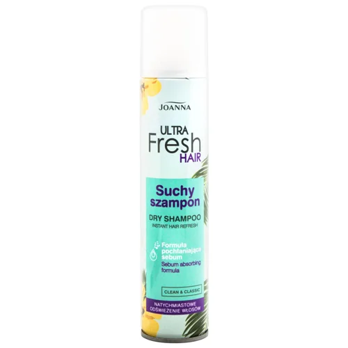 Шампунь сухий Joanna Ultra Dry Fresh Hair для освітленого волосся 200мл