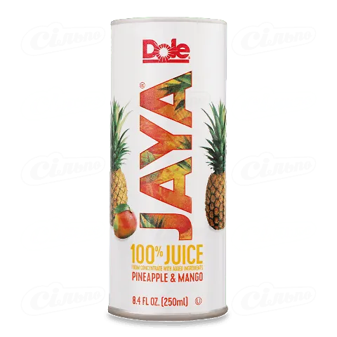Сік Dole Jaya ананас манго з залізної банки, 250мл